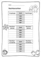 Vorschau - Arbeitsblätter - Arbeitsblätter-Mix Winter (Mathe, 3. Klasse) - Seite 3