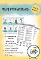 Vorschau - Arbeitsblätter - Anlaute: Winter und Weihnachten (Lesespiel und ABs) #rabattraketenzusalevester25 - Deckblatt