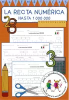Vista previa - Hojas de trabajo - La recta numérica hasta 1 000 000 / un millón - hojas de trabajo - Portada