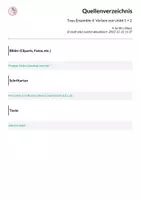 Vorschau - Arbeitsblätter - Tous Ensemble 4: Verben von Unité 1 + 2 - Seite 1
