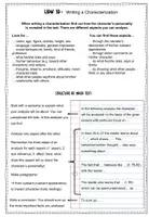 Vorschau - Merkblätter - Merkblätter Writing a Characterization - Seite 2