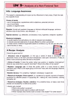 Vorschau - Merkblätter - Merkblätter Analysing the Language Non-Fictional Texts - Seite 3
