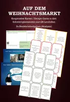 Vorschau - Stundenentwürfe - Mystery / Kooperative Karten / Escape Game Steckbriefaufgaben Weihnachtsmarkt (Analysis) - Deckblatt