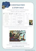 Vorschau - Stundenentwürfe - Brown Owl's Christmas - A Poem & Story Walk - Deckblatt