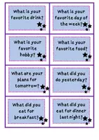 Vorschau - Bildkarten - Cards / Mini Teacher Questions / Klasse 5 6 - Seite 3