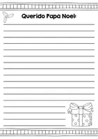 Vorschau - Arbeitsblätter - Navidad - Carta a Papá Noel (Brief an den Weihnachtsmann) - Seite 3
