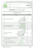 Vorschau - Klassenarbeiten - Klassenarbeit - Trigonometrie (B) - Klasse 10 - Seite 2