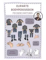 Vorschau - selbst erstellte Cliparts/Grafiken - Bodypercussion - Cliparts - Deckblatt