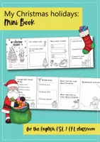 Vista previa - Manualidades / Dibujos para colorear - My Christmas holidays mini book; mini libro (Inglés) - página 2