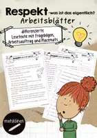 Vorschau - Arbeitsblätter - Respektvoller Umgang | Respekt-was ist das eigentlich? - Deckblatt