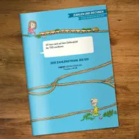 Vorschau - Arbeitsblätter - Der Zahlenstrahl bis 100 - Deckblatt