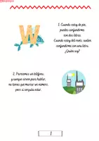 Vista previa - Juegos / Gamificación - ¡Adivinanzas Letra W! - página 3