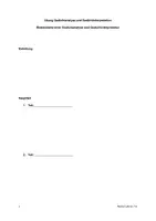 Vorschau - Übung - Bestandteile einer Gedichtinterpretation - Deckblatt