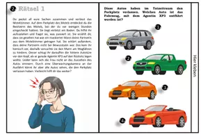 Vorschau - Arbeitsblätter - RÄTSEL- Kriminalfall Leporello Mystery (Rätsel, Escape Room) Leseverstehen - Seite 2