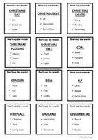 Vista previa - Juegos / Gamificación - Christmas- Don't say the words Game - página 2