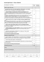 Vorschau - Klassenarbeiten - Klassenarbeit mit Erwartungshorizont - Gedichte, Bertolt Brecht, Klasse 5/6 - Seite 1