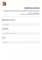 Vorschau - Klassenarbeiten - Klassenarbeit mit Erwartungshorizont - Gedichte, Bertolt Brecht, Klasse 5/6 - Seite 2