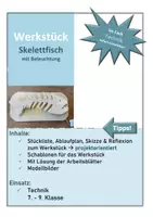 Vorschau - Stundenentwürfe - TECHNIK: Skelettfisch mit Beleuchtung - Deckblatt