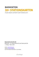Vorschau - Stationenlernen - Federball & Badminton: 30+ Stationskarten für den Sportunterricht - Seite 1