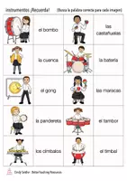 Aperçu - Jeux - Espagnol jeux de mémoire Español juegos RECUERDA! BUNDLE - Page 3