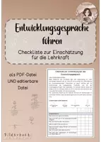 Vorschau - Anderer Materialtyp - Materialpaket- Entwicklungsgespräche führen - Seite 1