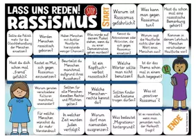 Aperçu - Jeux - Allemand niveau avancé - Lass uns reden! Rassismus Deutsch - Page 1