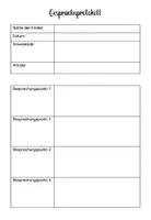 Vorschau - Anderer Materialtyp - Entwicklungsgespräche führen- Gesprächsprotokoll - Seite 2