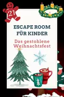Vorschau - Spiele - Escape Room "Das gestohlene Weihnachtsfest" für Kinder ab 8 Jahren - Deckblatt