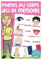 Aperçu - Jeux - les parties du corps - jeu de mémoire français - Page de couverture
