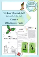 Vorschau - Arbeitsblätter - Weihnachtswerkstatt - Klasse 4 (Weihnachten in aller Welt) - Deckblatt