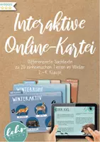 Vorschau - Unterrichtsreihen - Tiere im Winter - Interaktive Online-Kartei und Kopiervorlagen - Deckblatt