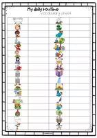 Vorschau - Spiele - Daily Routines Unit - Seite 1