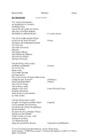 Vorschau - Test - Klassenarbeit zu Friedrich Schillers "Der Handschuh" (mit Erwartungshorizont) - Deckblatt