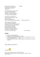Vorschau - Test - Klassenarbeit zu Friedrich Schillers "Der Handschuh" (mit Erwartungshorizont) - Seite 1
