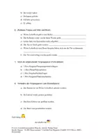 Vorschau - Test - Klassenarbeit: Aktiv und Passiv (mit Lösungen) - Seite 1