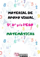 Vista previa - Refuerzo / NEE / Materiales de apoyo - MATERIAL DE APOYO VISUAL MATEMÁTICAS - Portada