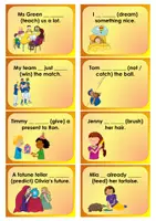 Vorschau - Spiele - Stop and Swap Cards Present Perfect - Aussagen und Verneinungen - Seite 3