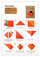 Vorschau - Mal- und Bastelvorlagen - Glückskäfer aus Papier - Glück WG Kunst #silvesterknaller25 - Deckblatt