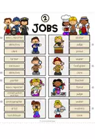 Vista previa - Refuerzo / NEE / Materiales de apoyo - JOBS - Clip Cards (2-times differentiated) - página 2