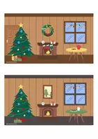 Vista previa - Unidades / Secuencias / Situaciones de Aprendizaje - Encuentra las diferencias por parejas: versión Navidad - página 2