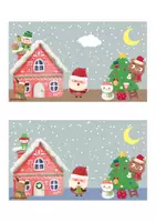Vista previa - Unidades / Secuencias / Situaciones de Aprendizaje - Encuentra las diferencias por parejas: versión Navidad - página 3