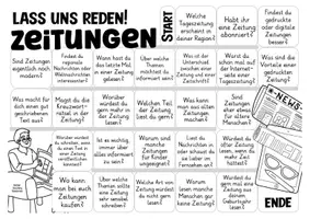 Vista previa - Juegos / Gamificación - Lass uns reden! Zeitungen Deutsch Sprechanlässe - página 2