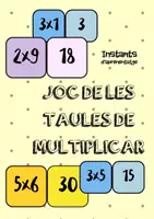 Vista previa - Refuerzo / NEE / Materiales de apoyo - Joc taules de multiplicar - Juego tablas de multiplicar - Portada