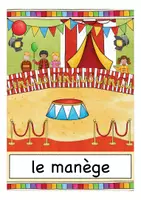 Vista previa - Tarjetas / Manipulativos - au cirque - tarjetas con imágenes francés - página 2