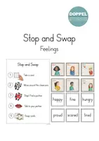 Vorschau - Spiele - Stop and Swap "Feelings" - Vokabelspiel - Deckblatt