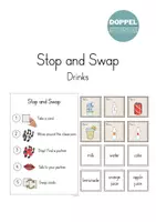 Vorschau - Spiele - Stop and Swap "Drinks" - Vokabelspiel - Deckblatt