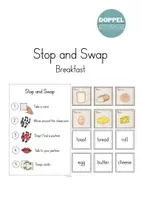 Vorschau - Spiele - Stop and Swap "Breakfast" - Vokabelspiel - Deckblatt
