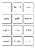 Vorschau - Spiele - Stop and Swap "Wild Animals" - Vokabelspiel - Seite 2