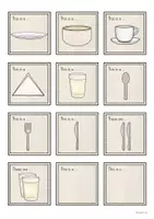 Vorschau - Spiele - Stop and Swap "Lay the table" - Vokabelspiel - Seite 1