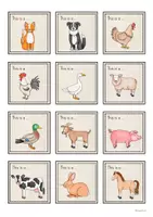 Vorschau - Spiele - Stop and Swap "Farm Animals" - Vokabelspiel - Seite 1